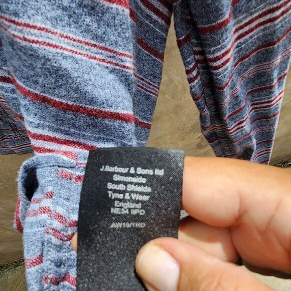 Barbour lyde button up shirt striped - Picture 3 of 9